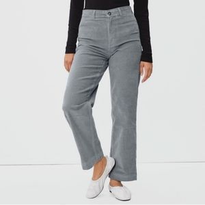 Everlane high waist corduroy pants